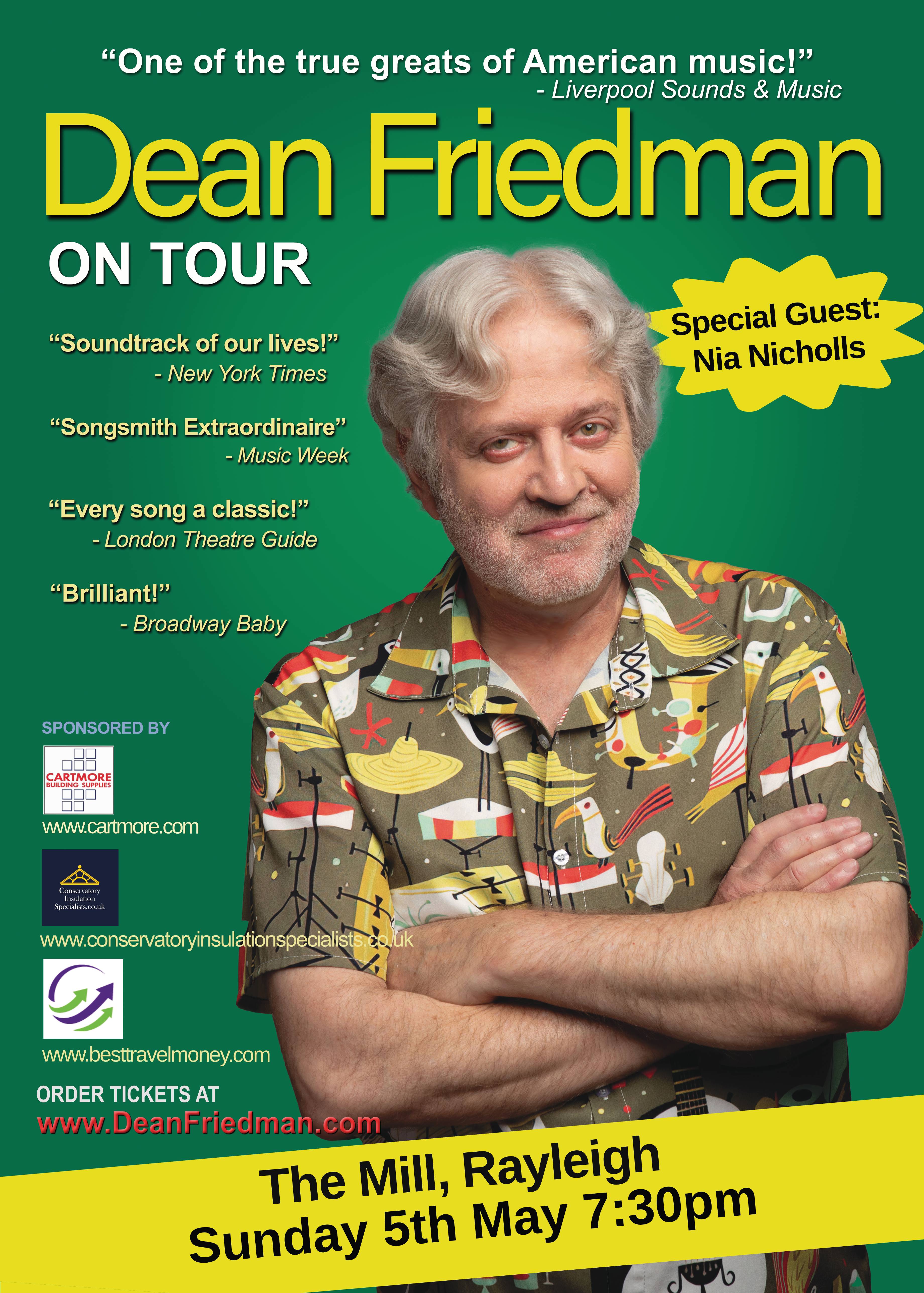 Dean Friedman at the Mill Arts and Events Centre 