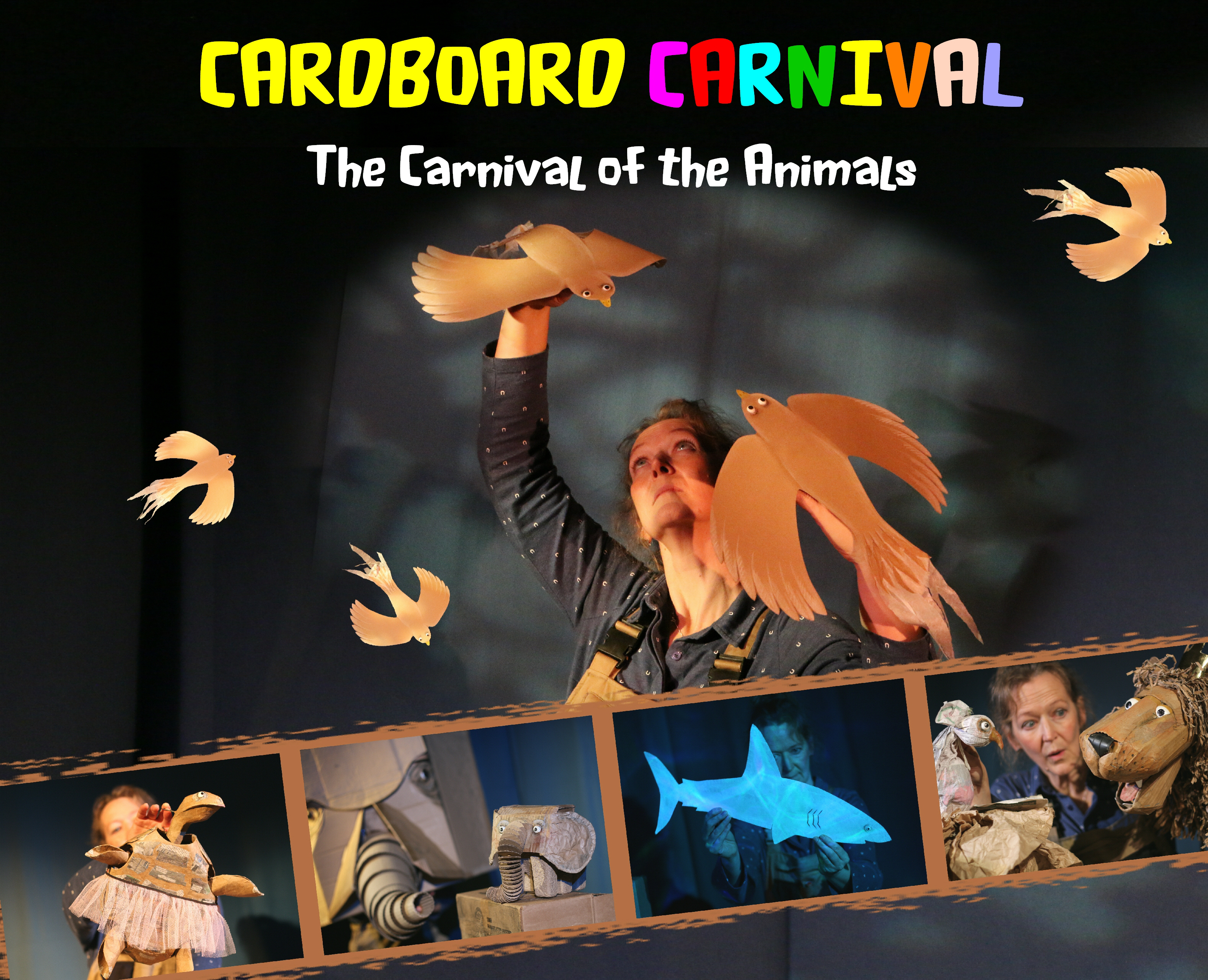 Promotional Poster for Cardboard Carnival