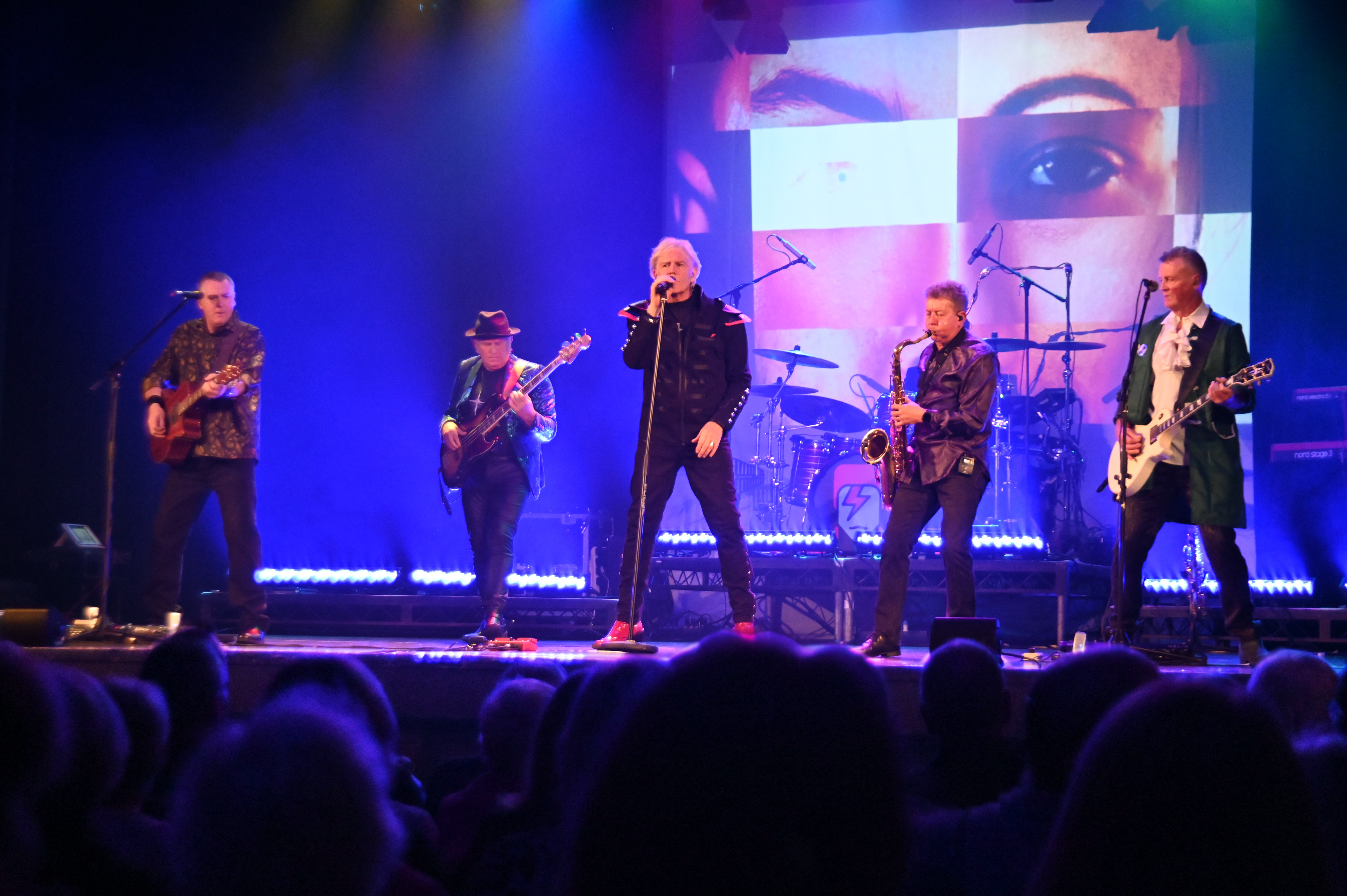 Photo of David Bowie Tribute on the stage 