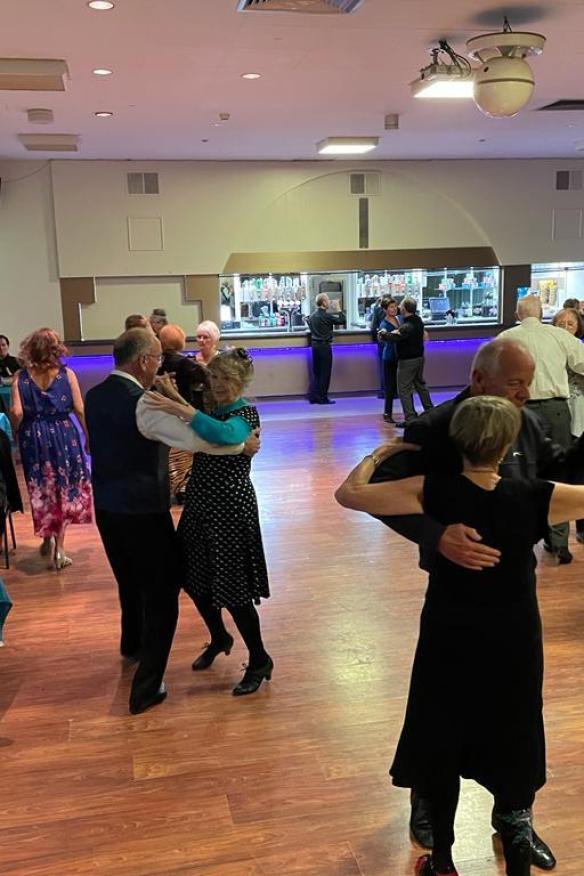 Ballroom dancing at the Mill