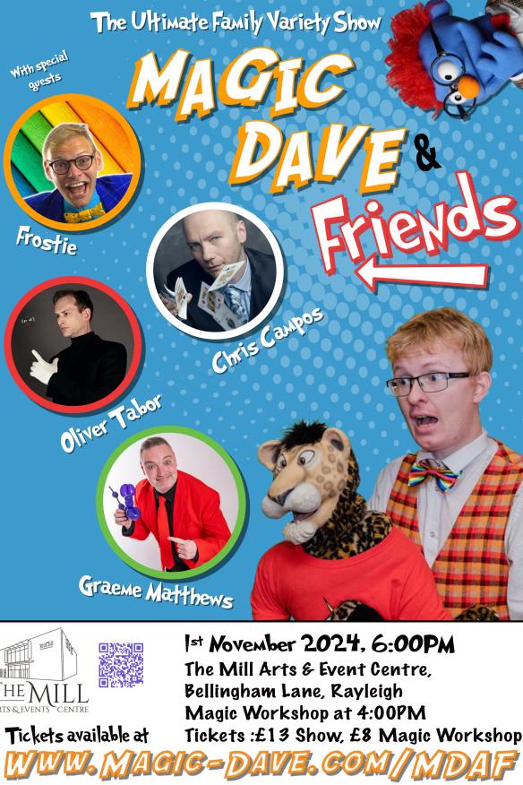Magic Dave & Friends Poster