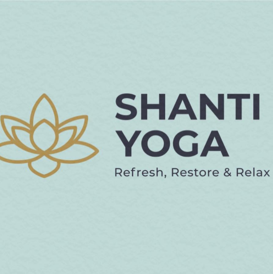 Shanti Yoga Poster