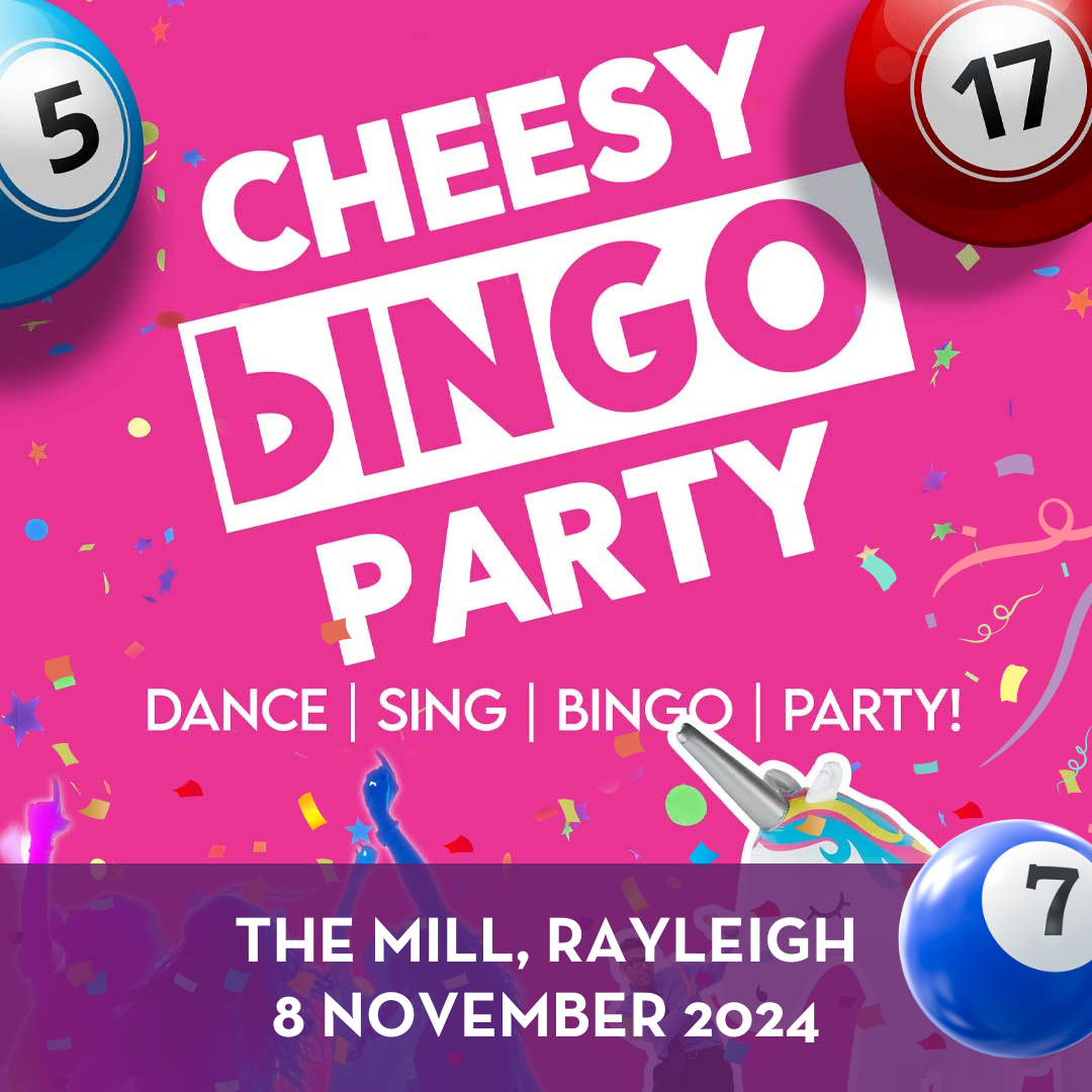 Cheesy Bingo Party Poster