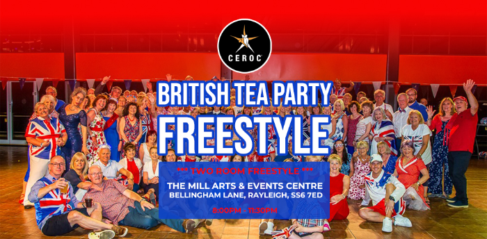 British Tea Party Freestyle Poster