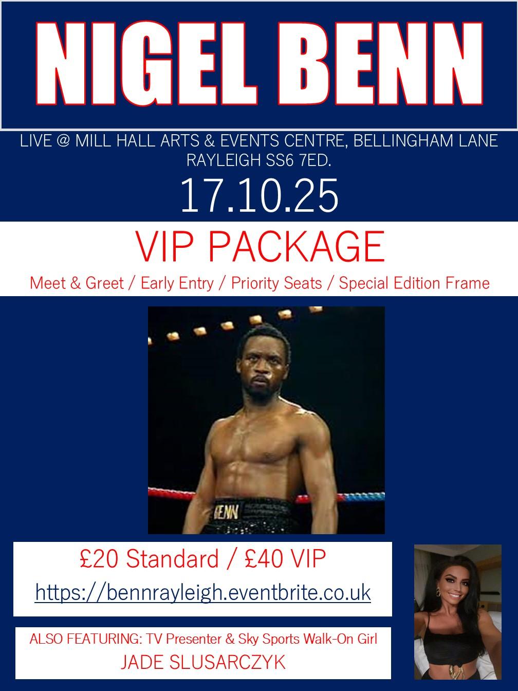 Nigel Benn Poster